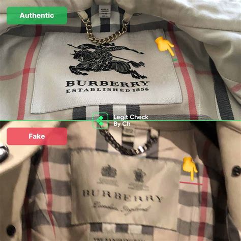 burberry button down real vs fake|genuine burberry label.